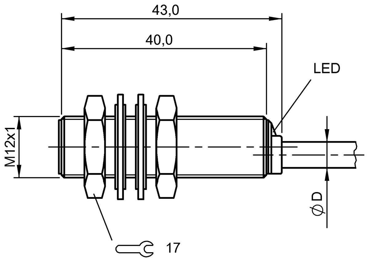 Sensor Inductivo BALLUFF BES0045 - Image 4