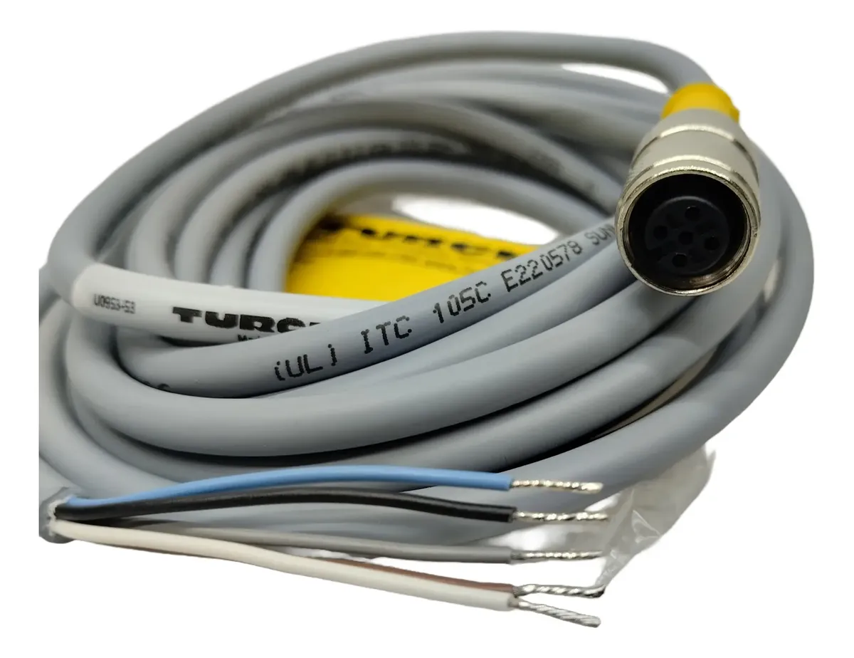 Turck RK 4.5T-4/SV Cable de Conexión M12 Hembra Recto de 5 Polos - Image 3