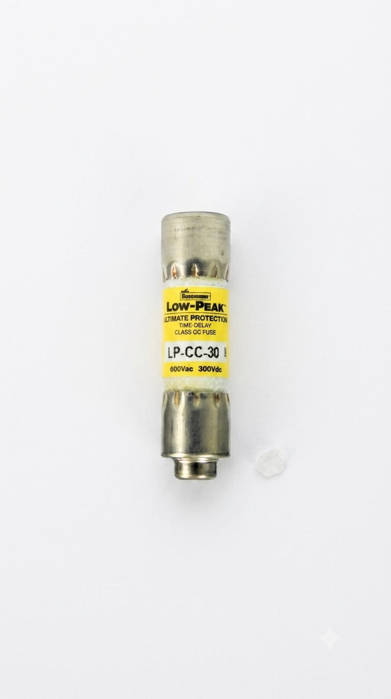 EATON LP-CC-30 Fusible Clase CC de Retardo 30A, 600VAC / 300VDC