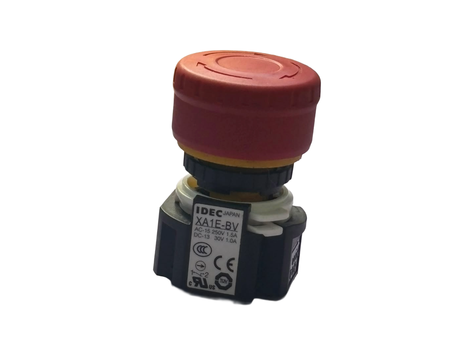 IDEC XA1E-BV313R Botón de Paro de Emergencia