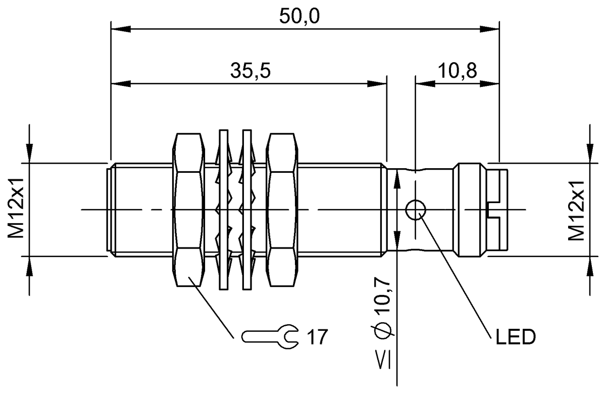 Detector de proximidad inductivo BALLUFF BES003Z - Image 2